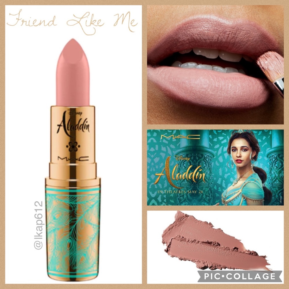🧞‍♂️LE🧞‍♂️MAC Aladdin Collection Amplified Creme Lipstick- Friend Like Me